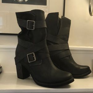Jeffrey Campbell fashion forward Moto Boots